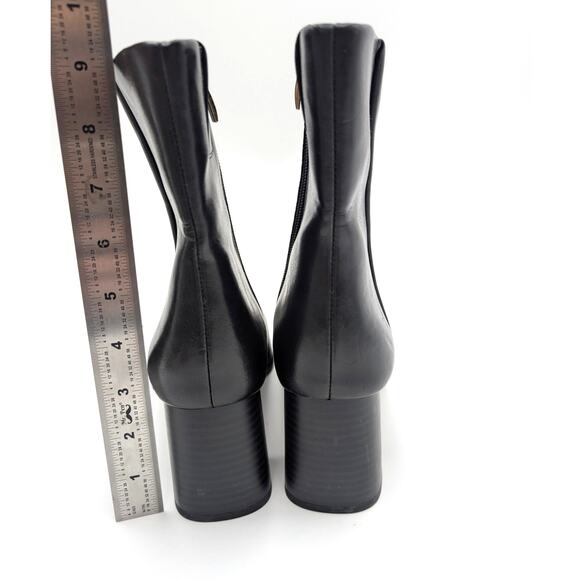 Nordstrom Rack Normandy Block Heel Bootie Women's Black Size US10M EU40.5 - Picture 4 of 15